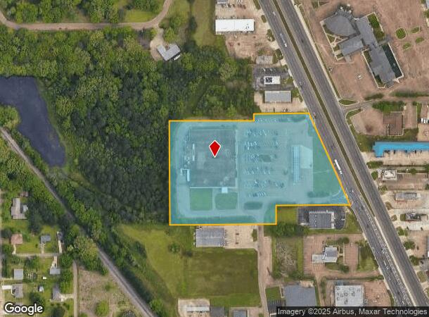  1167 Highway 49 S, Richland, MS Parcel Map
