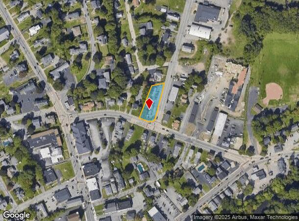  1 Howe Ave, Millbury, MA Parcel Map
