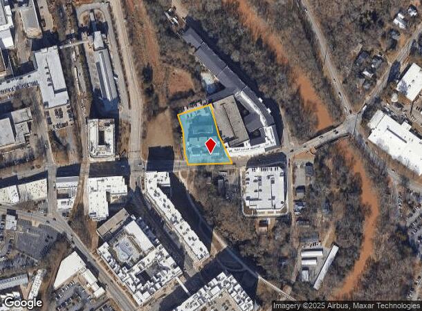 805 E Broad St, Athens, GA Parcel Map