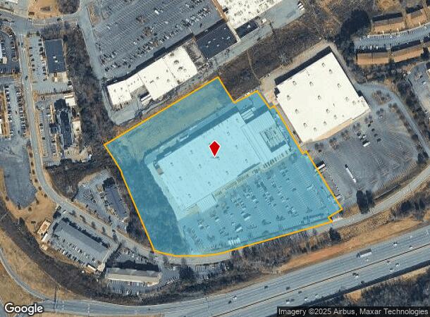 3313 Cloverleaf Pky Nw, Kannapolis, NC Parcel Map