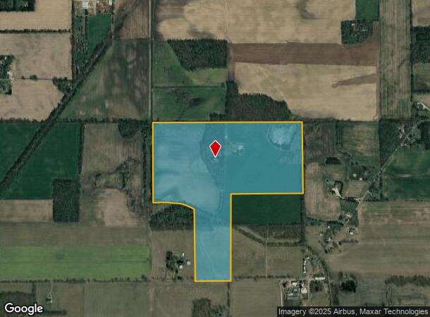  26201 Madison Rd, North Liberty, IN Parcel Map