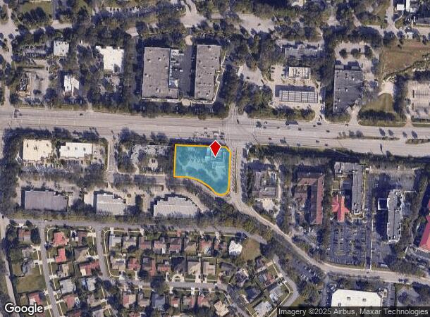  2505 Metrocentre Blvd, West Palm Beach, FL Parcel Map