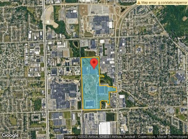  40117 Mitchell Dr, Sterling Heights, MI Parcel Map