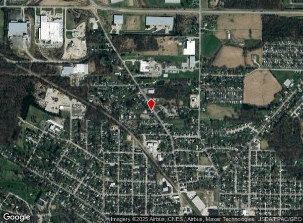  1504 Cottage St, Ashland, OH Parcel Map