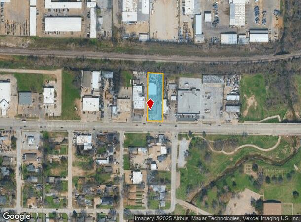 1209 E Abram St, Arlington, TX Parcel Map