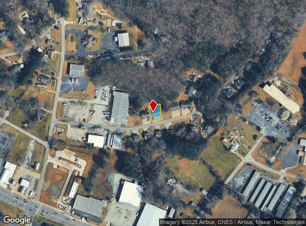  127 Colonial Dr, Toccoa, GA Parcel Map