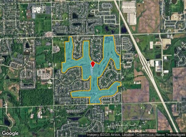  16308 W Bruce Rd, Lockport, IL Parcel Map