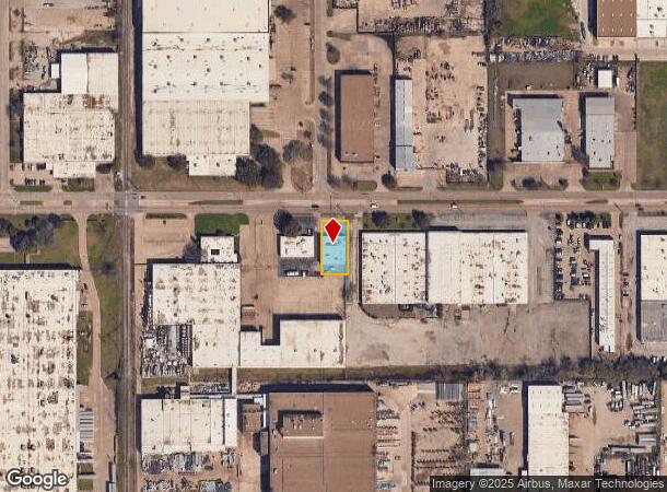  2834 W Kingsley Rd, Garland, TX Parcel Map