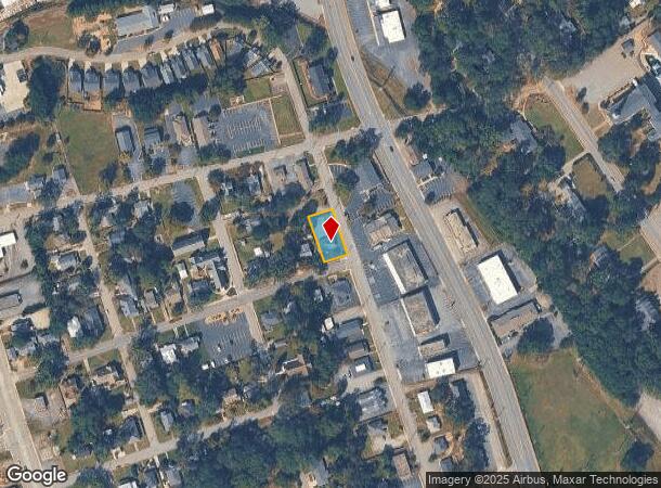  307 Broad St, Anderson, SC Parcel Map
