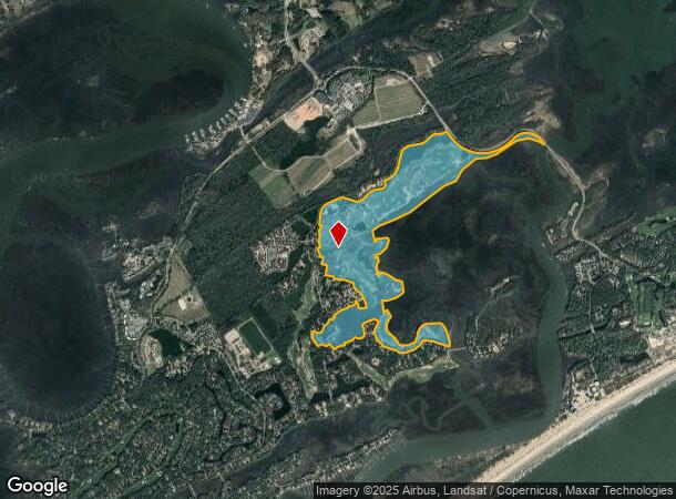  80 Old Cedar Ln, Johns Island, SC Parcel Map