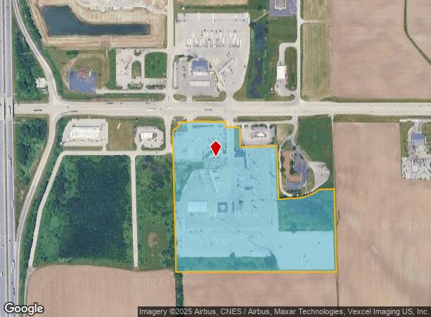  3231 E 181St Ave, Lowell, IN Parcel Map