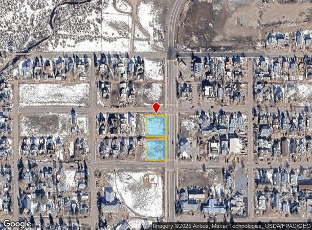 Sixth St, Crested Butte, CO Parcel Map