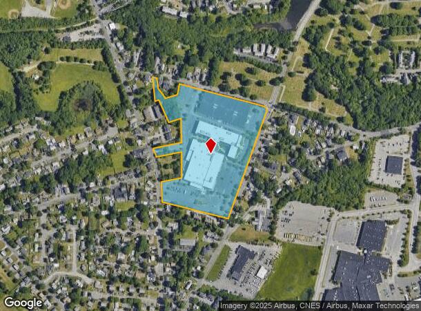  75 Sylvan St, Danvers, MA Parcel Map