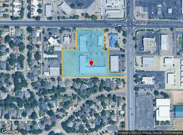 Hillside Rd, Amarillo, TX Parcel Map