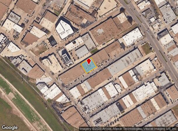  125 Cole St, Dallas, TX Parcel Map