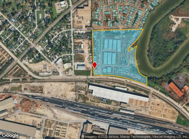 0 Industrial Rd, Houston, TX Parcel Map