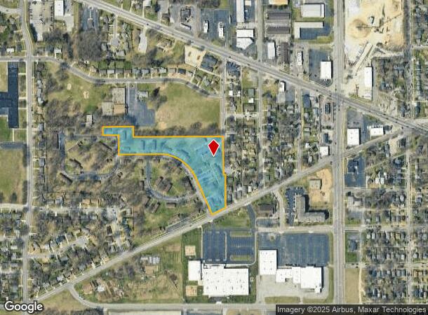 3401 Ardmore Tr Beacon Hts, South Bend, IN Parcel Map
