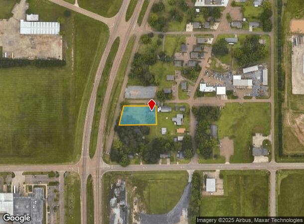  1424 Flowood Dr, Flowood, MS Parcel Map