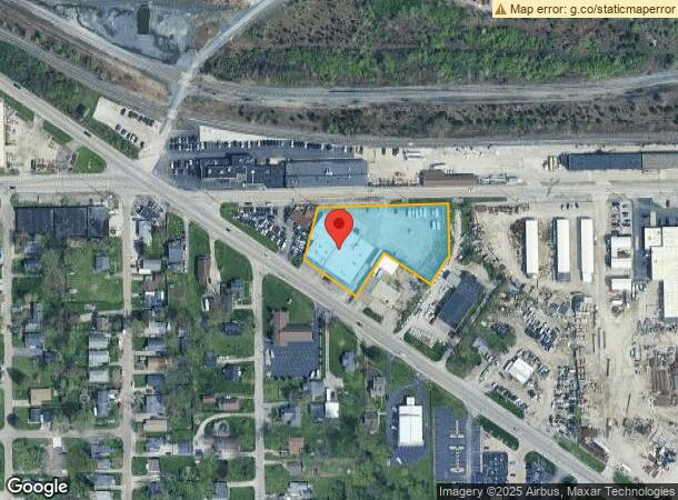  3960 Southeastern Ave, Indianapolis, IN Parcel Map