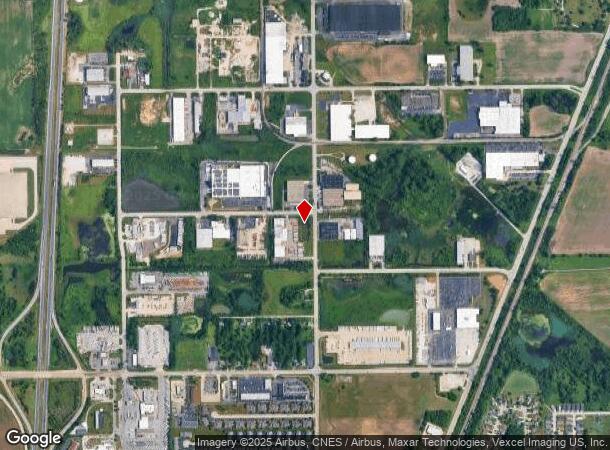 2545 Palmer Ave, University Park, IL Parcel Map