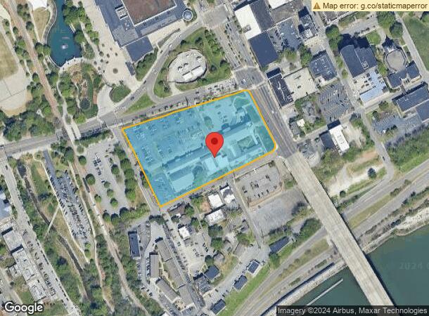  913 Henley St, Knoxville, TN Parcel Map