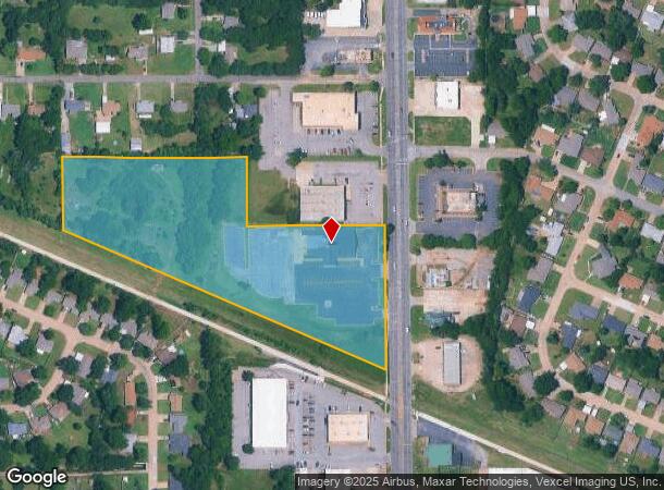 617 S Air Depot Blvd, Oklahoma City, OK Parcel Map