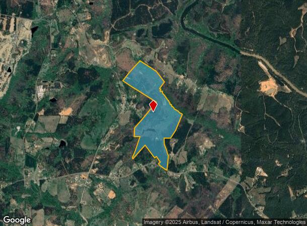 W V Thompson Rd, Rutherfordton, NC Parcel Map