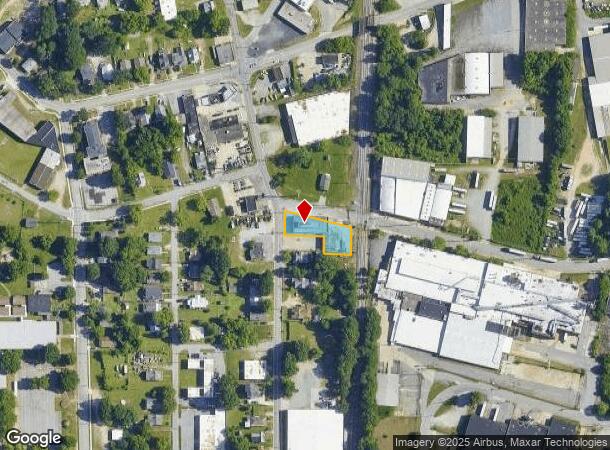 501 Prospect St, High Point, NC Parcel Map