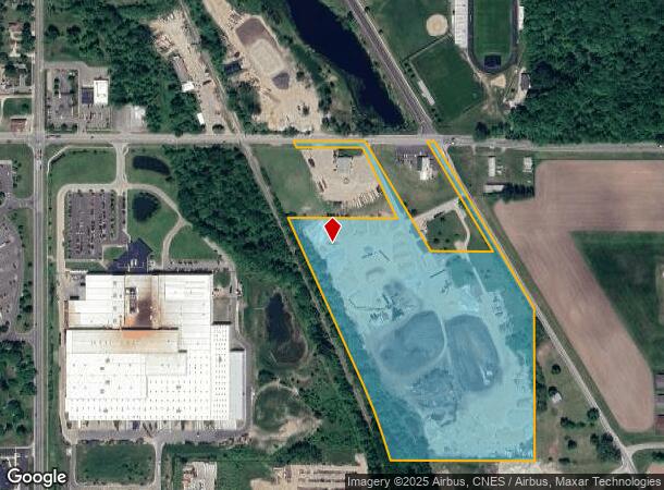2325 E Kipp Rd, Mason, MI Parcel Map