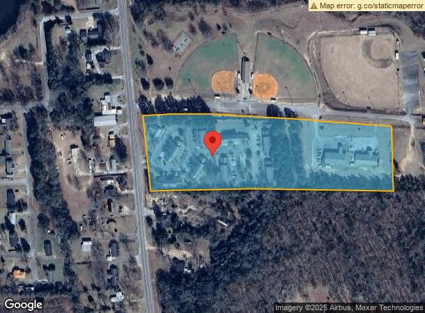  8214 S Marcus St, Wrightsville, GA Parcel Map