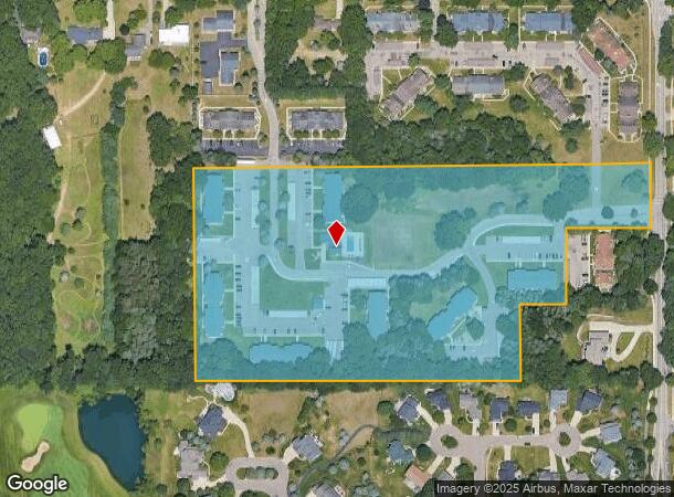 3550 Austrian Pine Way, Portage, MI Parcel Map