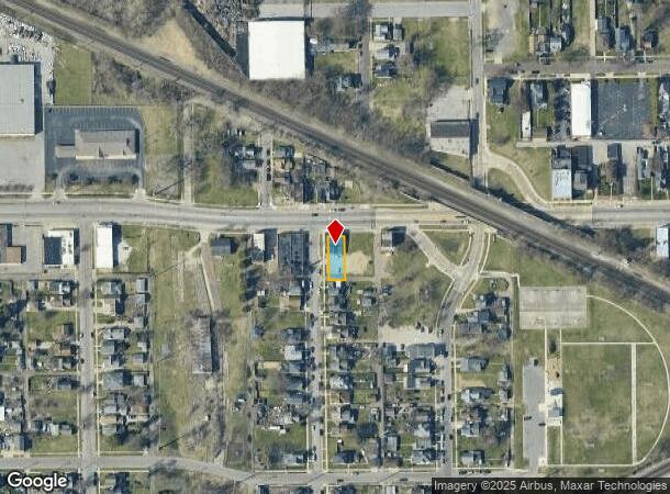  1324 W Western Ave, South Bend, IN Parcel Map