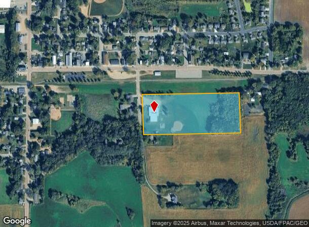 211 Adams St, New Germany, MN Parcel Map