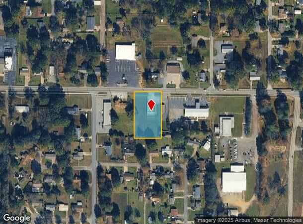 1701 W Center St, Beebe, AR Parcel Map