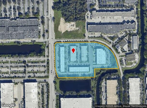  3420 Nw 27Th Ave, Pompano Beach, FL Parcel Map