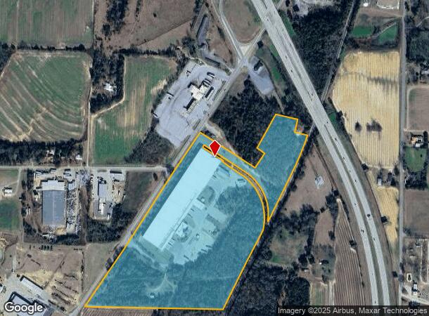 400 Pine St, Unadilla, GA Parcel Map