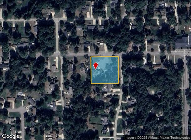  1710 W 32Nd St, Holland, MI Parcel Map