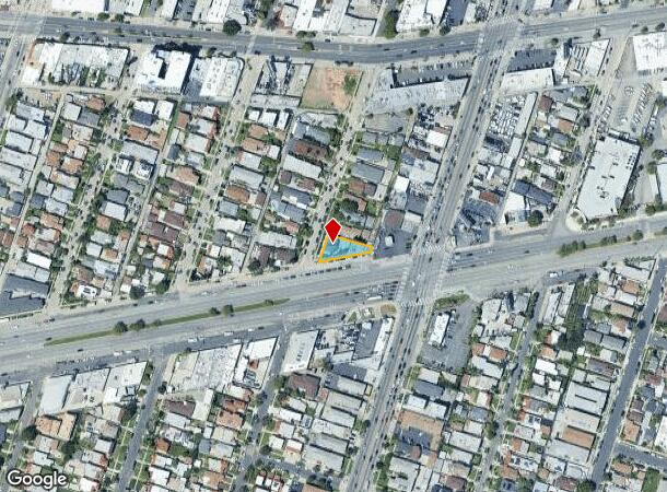 1516 S Mansfield Ave, Los Angeles, CA Parcel Map