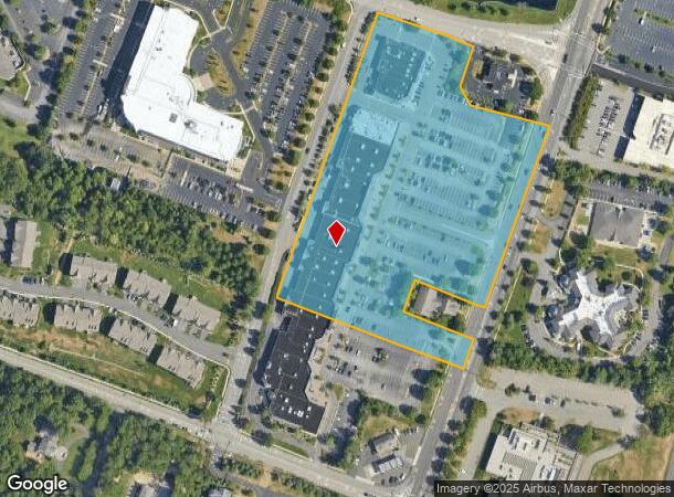  Mall Chestnut Ridge Rd, Woodcliff Lake, NJ Parcel Map