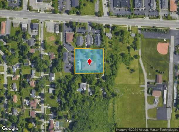  6645 Main St, Williamsville, NY Parcel Map