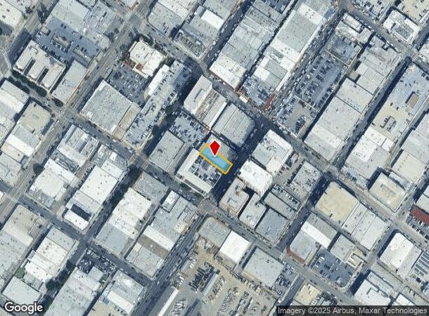  1221 Maple Ave, Los Angeles, CA Parcel Map