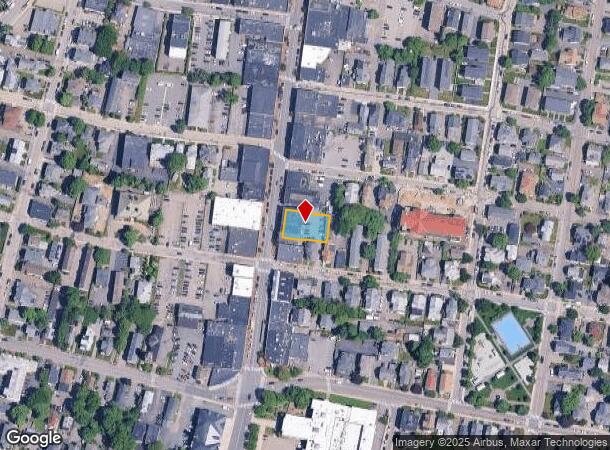  424 Moody St, Waltham, MA Parcel Map