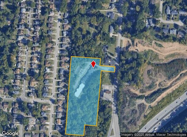 6501 Stewart Rd, Cincinnati, OH Parcel Map