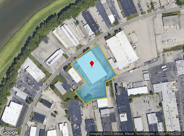  1516 Stanley Ave, Dayton, OH Parcel Map