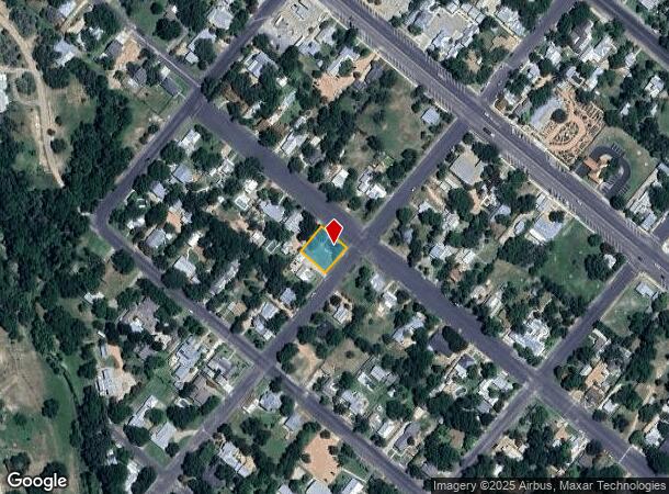 202 S Acorn St, Fredericksburg, TX Parcel Map