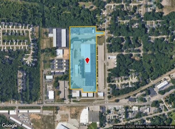 126 Aniline Ave N, Holland, MI Parcel Map
