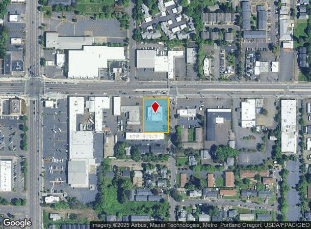  12424 Se Division St, Portland, OR Parcel Map