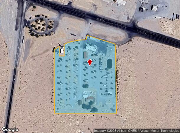  5317 E Us Highway 95, Amargosa Valley, NV Parcel Map