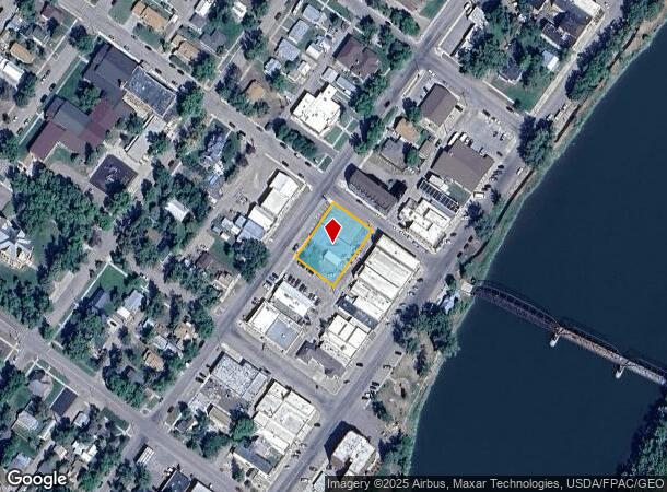 810 15Th St, Fort Benton, MT Parcel Map