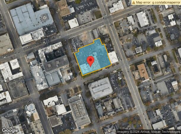  1401 Hampton St, Columbia, SC Parcel Map